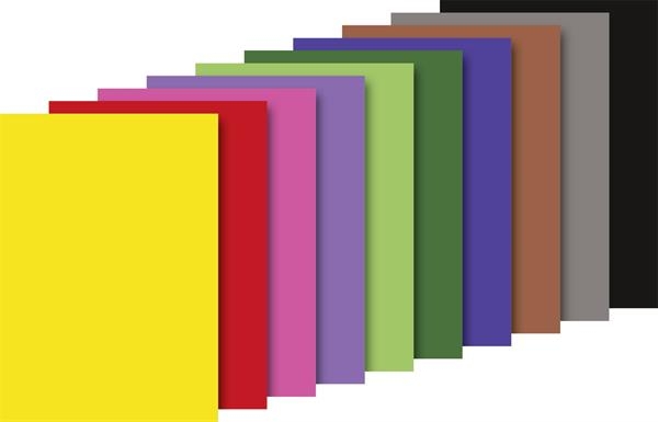 Coloured Paper Pad A4 130g 20Bl 10 pieces | paper | handcraft & play ...