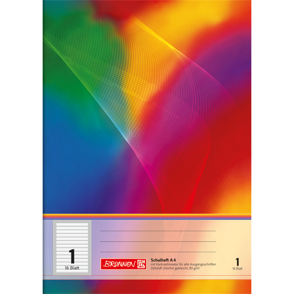 Exercise book A4 16 sheets. 25 pieces