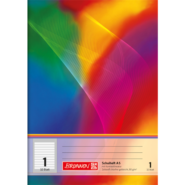 Exercise book A5 32 sheets. 25 pieces