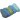 Merinowolle ex.fein50g 3 Stck blau grün