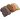 Merinowolle ex.fein50g 3 Stck braun