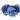 Märchenwolle 50g 3 Stck blau meliert