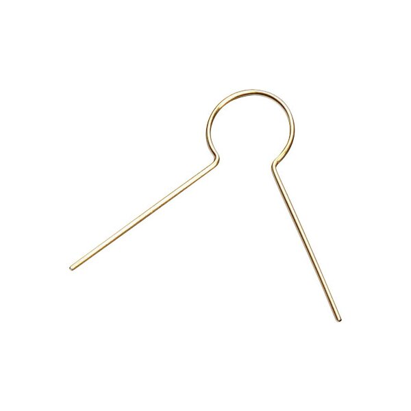 Aufhänger 25mm gold 25er 10 Stck