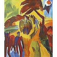 Schmidt-Rottluff, Karl, Heuernte
