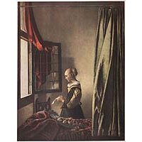 Vermeer, Jan, Brieflesendes MÃ¤dchen