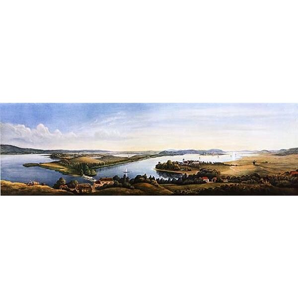 Hintze, Johann Heinrich, Panorama der Landschaft um Potsdam