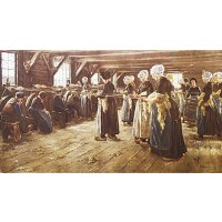 Liebermann, Max, Flachsscheuer in Laren
