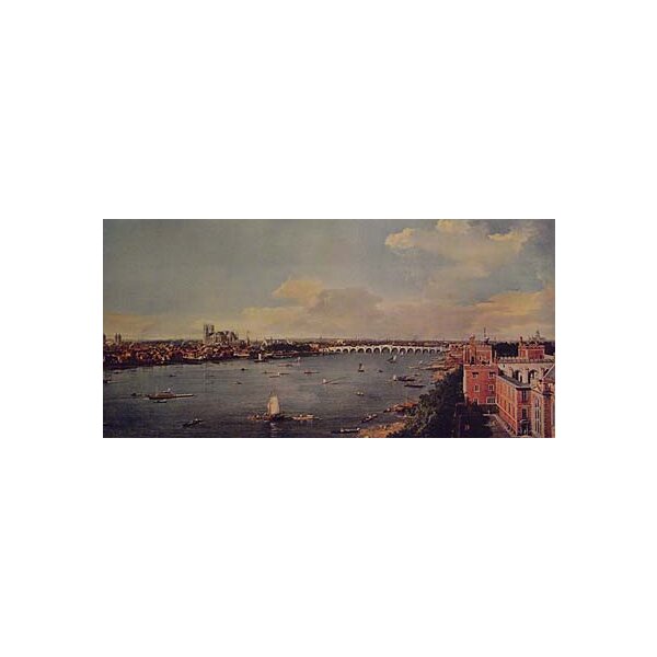 Canaletto, Giovanni Antonio Canal, Ansicht von London,Themse