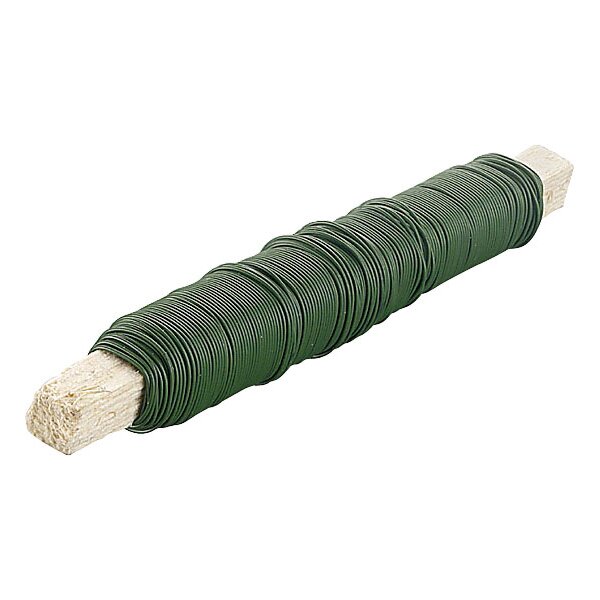 Wickeldraht 0,65mm 100g 10 Stck moosgrün