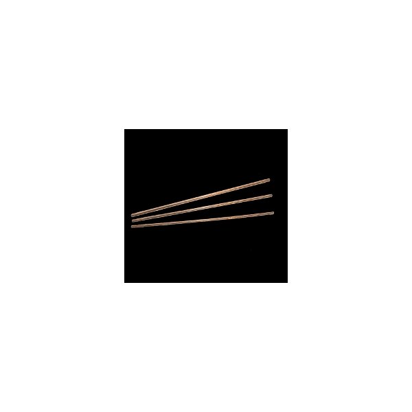 Eurythmiestab 80 cm PVC-Enden Durchm.12mm gehämmert