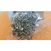 Ball-head safety pin 34mm, 1000 pieces