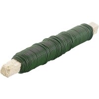 Wickeldraht 0,65mm 100g-Bt. 5 Stck moosgrün