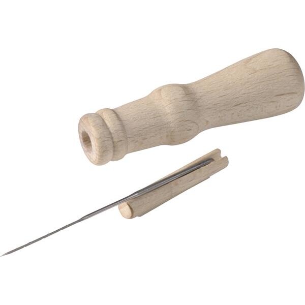 Holzgriff für 1 Filznadel 6 Stck