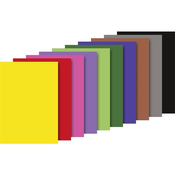 Tonpapierblock A4 130g 20Bl 10 Stck