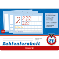 Zahlenlernheft A4 quer 16 Bl. 10 St. Lin ZL