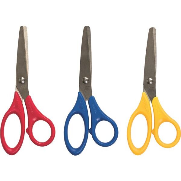 Craft scissors 13cm round 2 pcs. righth.