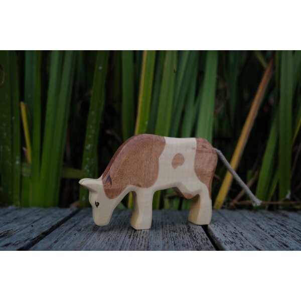 Cow eating